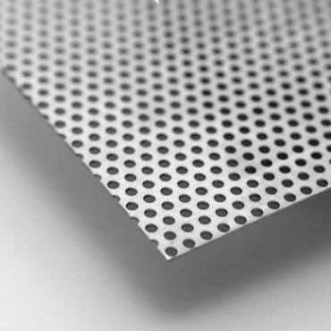 Alu perforated steel plate/strip AW-1050A round perforation