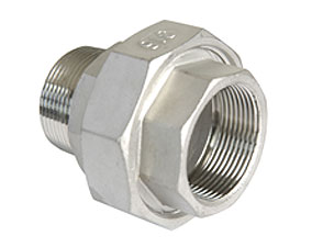 Stainless steel type 316 union M/Fconical BSP