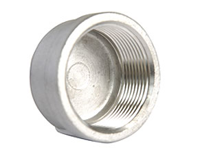 Stainless steel type 316 round cap BSP