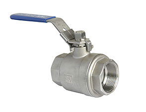 Stainless steel 316 ball valves hill port 2 pieces body