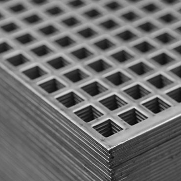 Alu perforated steel plate/strip AW-1050A square perforation