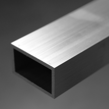Aluminium EN AW-6060 T66 rectangular tube