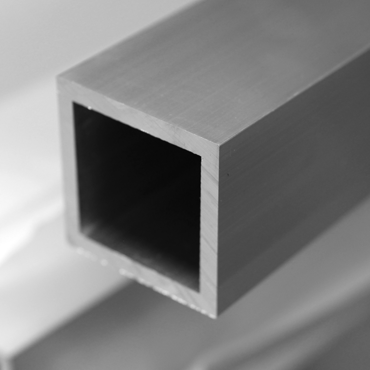Aluminium EN AW-6060 T66 square tube